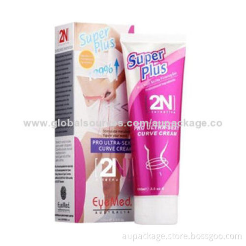 Paper box for cosmetic, made of art material, UV printing available